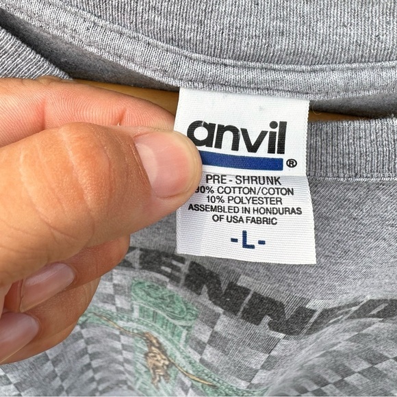 Vintage Dead Kennedys “Freedom From Religion” T-Shirt Large Blue Bar Anvil 1998 - Picture 7 of 7